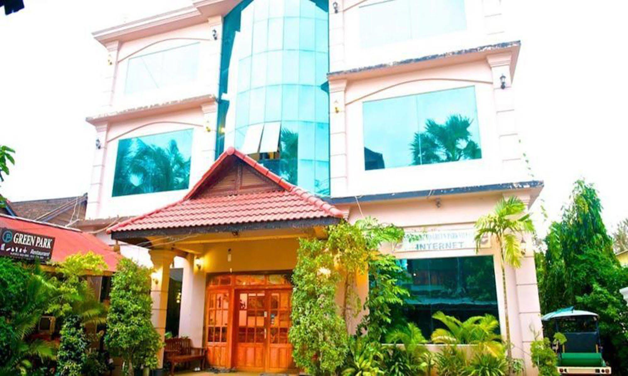 Green Park Village Guesthouse Siem Reap Exteriör bild