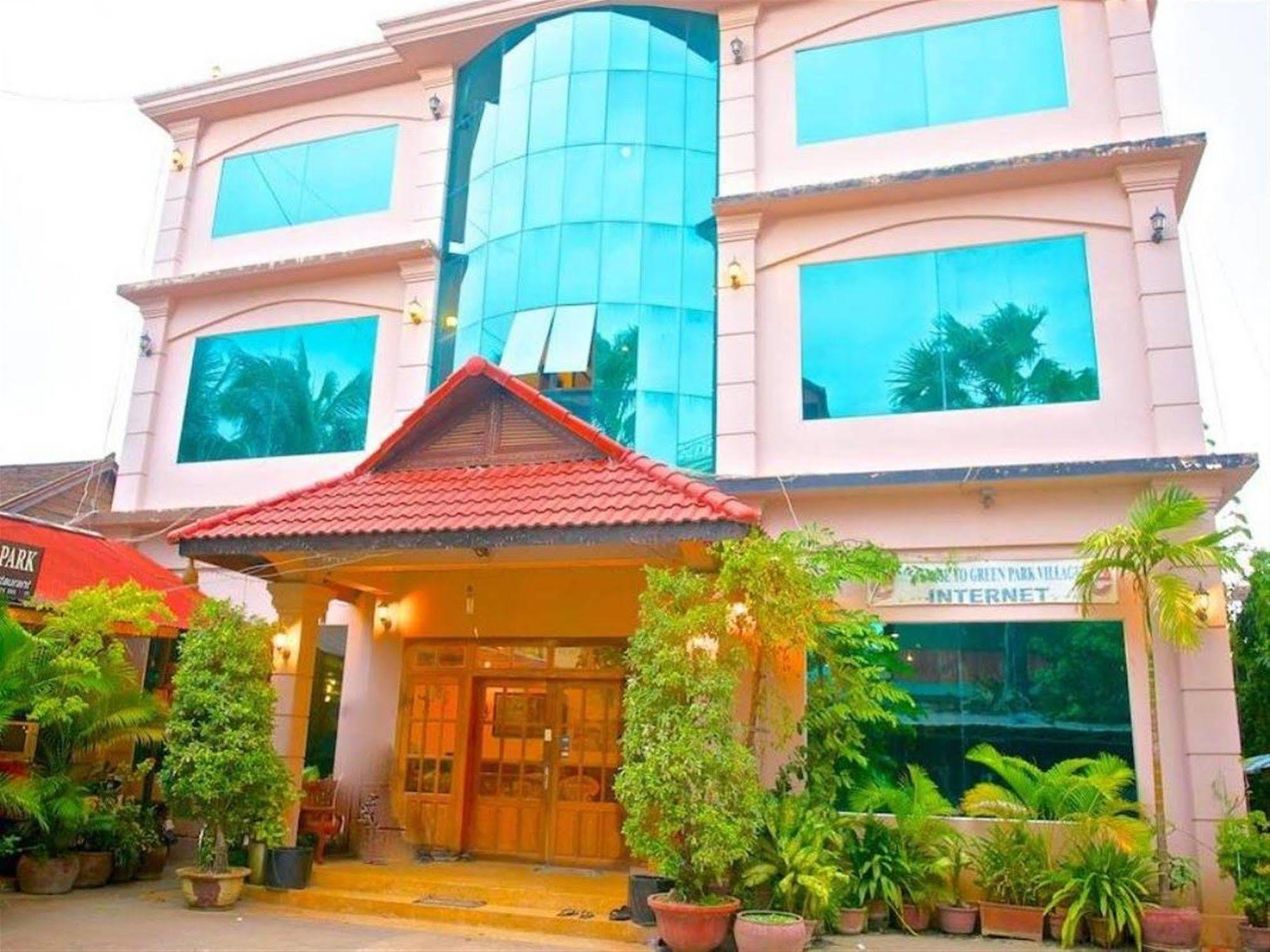 Green Park Village Guesthouse Siem Reap Exteriör bild